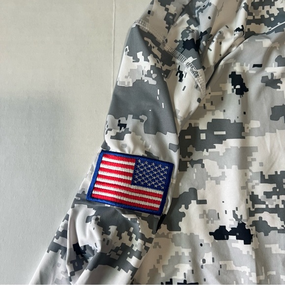 Folds of honor Quick Trip 500 Atlanta speed way long sleeve pullover size large - Picture 8 of 11